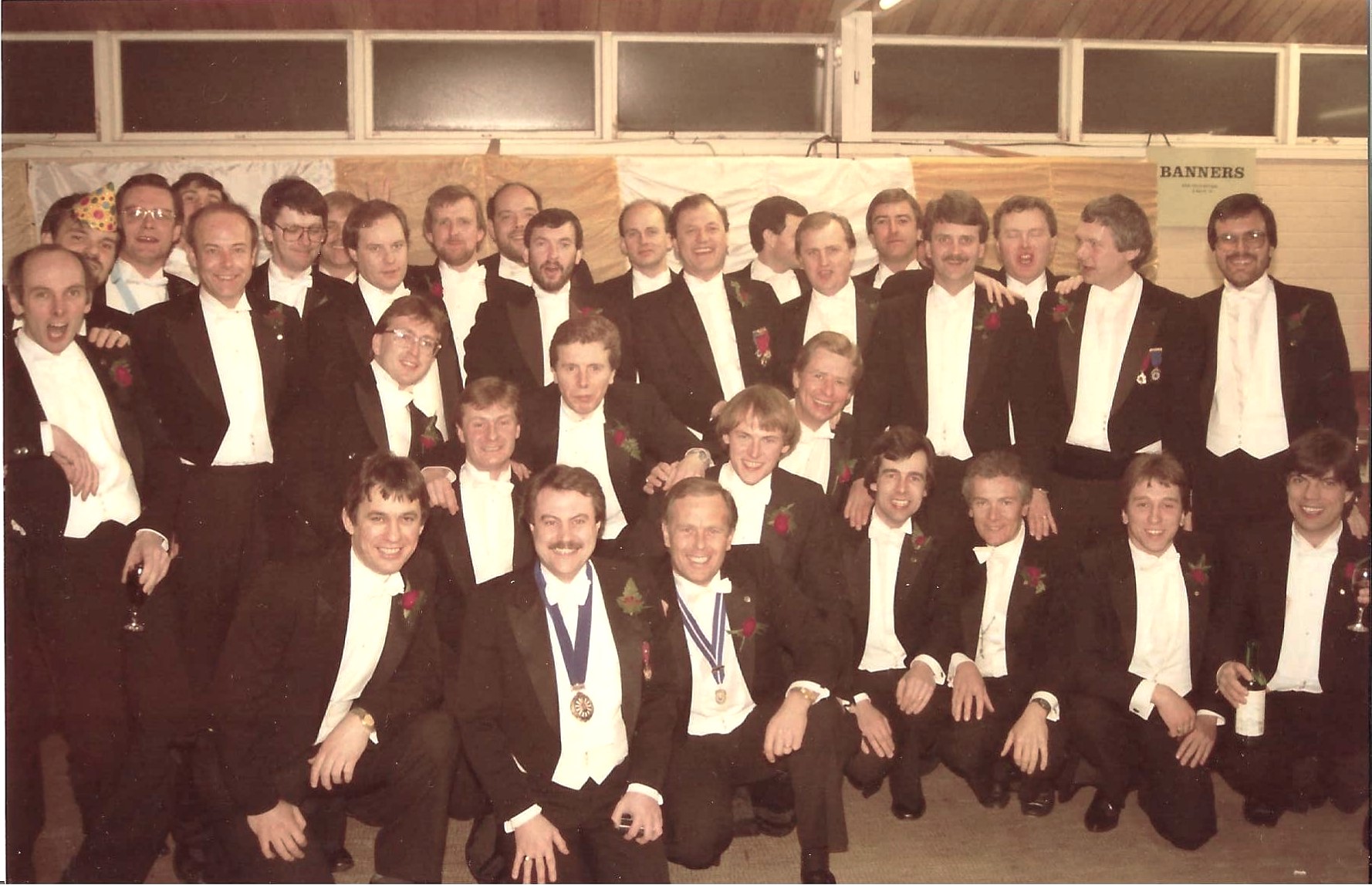 Round Table members Diamond anniversary 1987