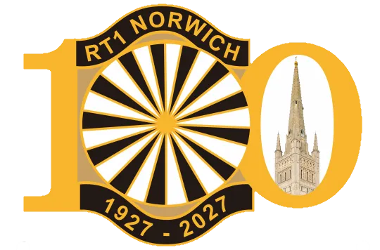 RT1 Norwich 100 Year Logo